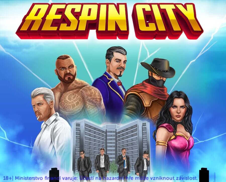 Respin City – originální Tech4Beta automaty u Sazka Her