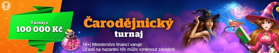 Čarodějnický turnaj ve Vegas o 100 000 Kč