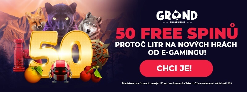 3x 50 free spinů na egaming slotech