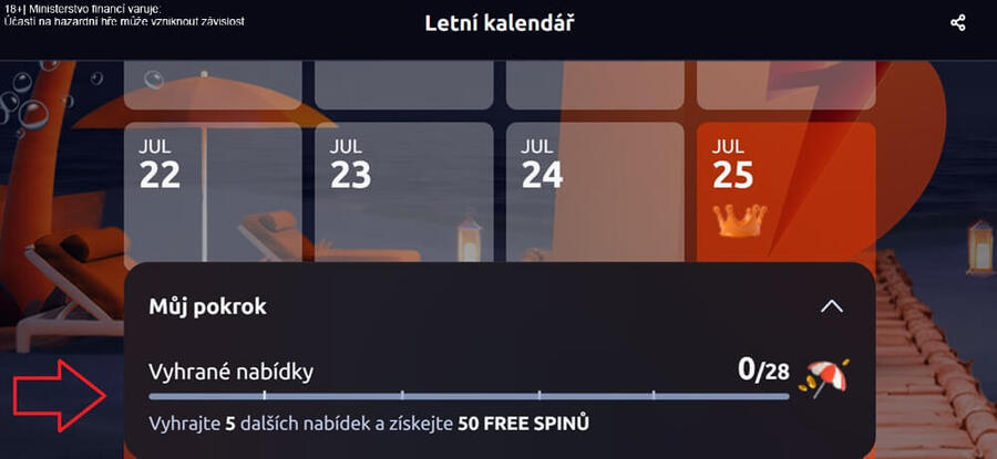 Letní kalendář o&nbsp;free spiny v&nbsp;Betanu