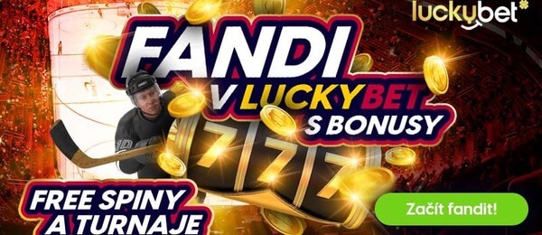 Hokejové šílenství v casinu LuckyBet nabídne denní bonusy