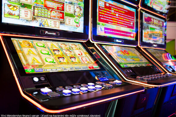 VLT hrací terminály v kasinu