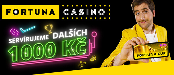 Fortuna servíruje další casino bonus