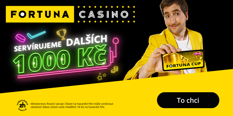 Fortuna servíruje další casino bonus