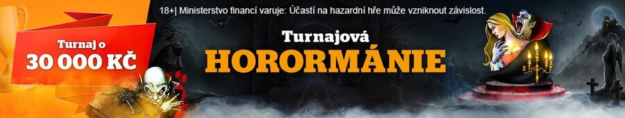 Turnajová horormánie v online casinu Chance