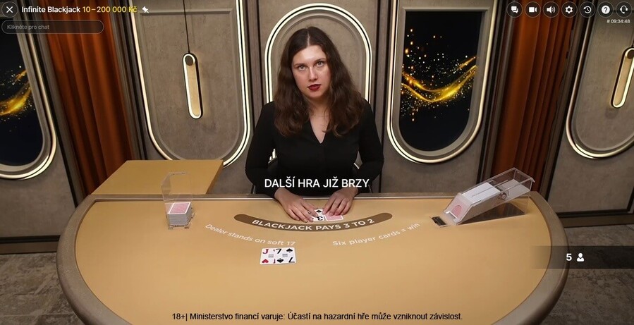Infinite Blackajack si zahrajete například u Fortuny. Infinite Blackajack si zahrajete například u Fortuny.