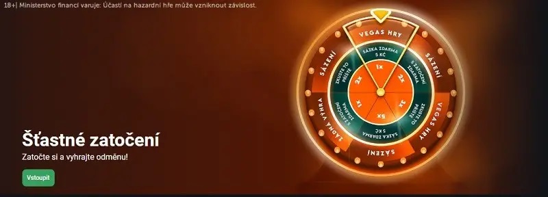 Šťastné zatočení u Betana přináší bonusy