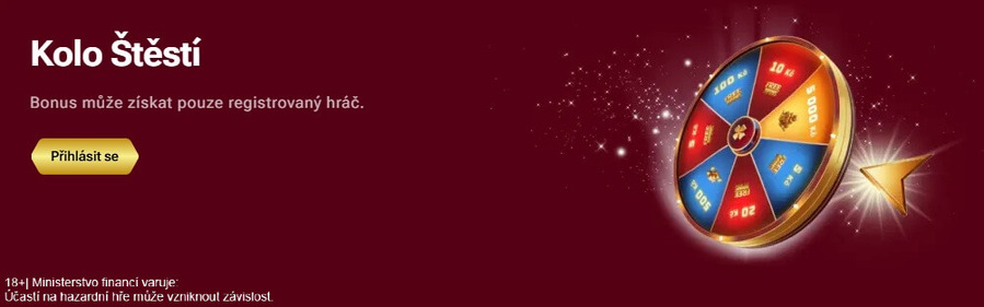 Kolo štěstí roztočíte i&nbsp;v&nbsp;LuckyBet casinu