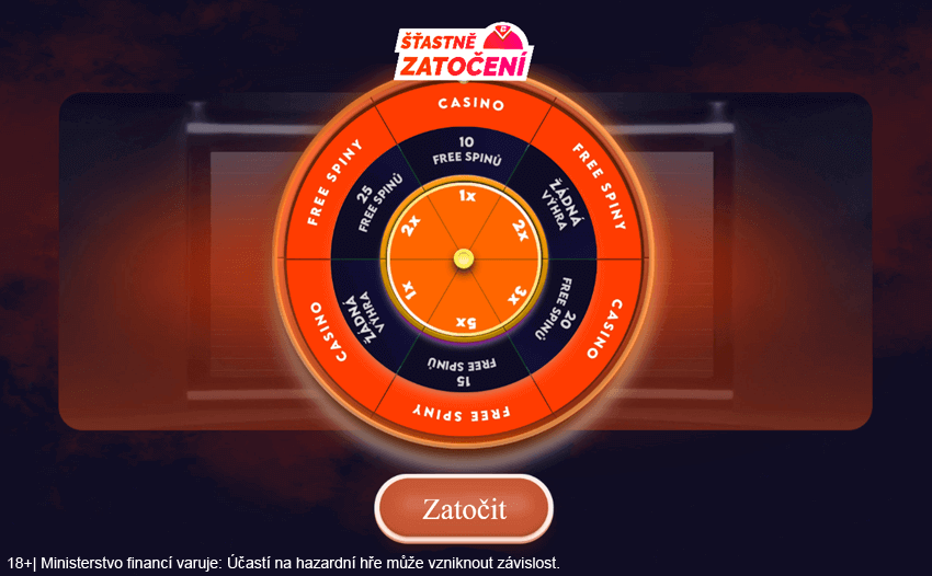 Betano Šťastné zatočení je kolo štěstí o&nbsp;free spiny