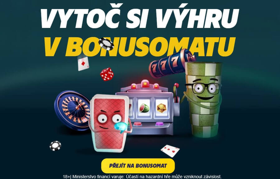 Bonusomat od Sazky: přijďte si pro denní bonusy