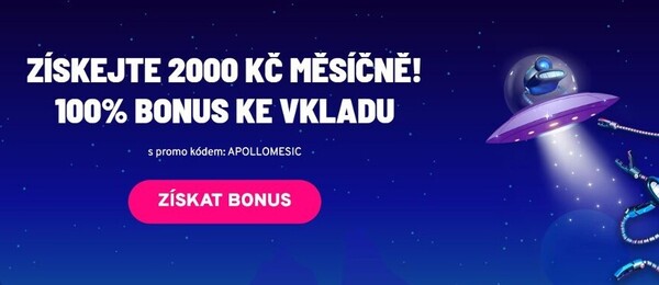 Nový bonus online casina Apolla