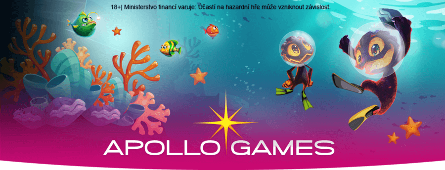 Podmořský svět v online casinu Apollo Games