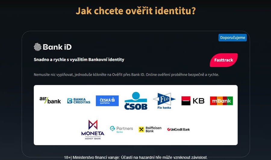 Bonver ověření identity