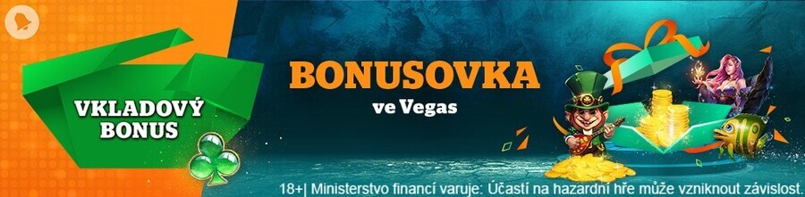 Pouze dnes získejte bonus 200 Kč ve Vegas