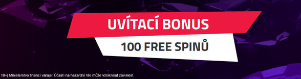 Uvítací bonus Betor 100 free spinů