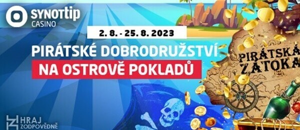 Pirátské dobrodružství u SYNOT TIP casina