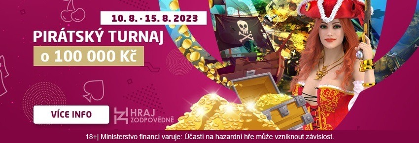 Zahrajte si Pirátský turnaj u SYNOT TIPu...