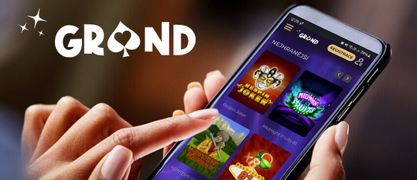 GrandWin mobilní aplikace: zkuste online automaty na telefonu