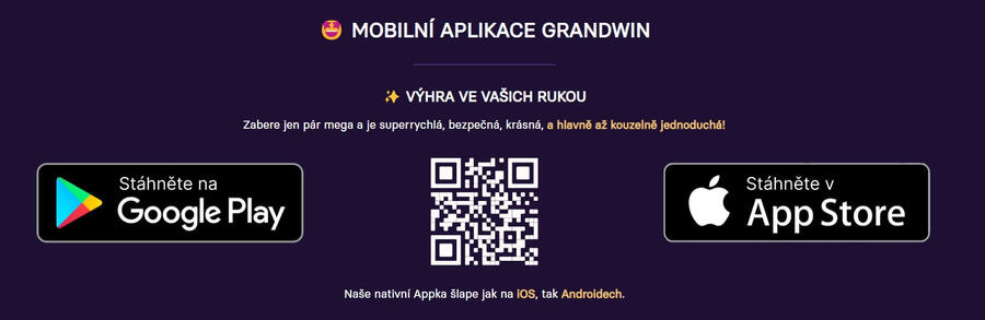 Grandwin aplikace stažení