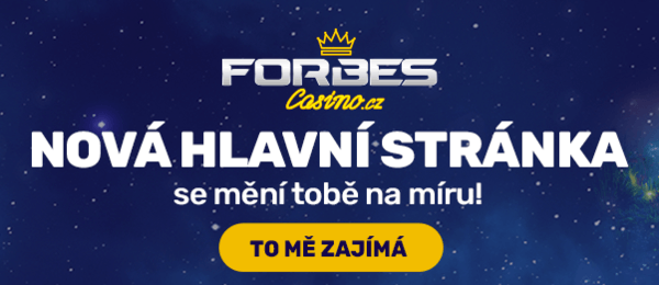 Nová homepage online casina Forbes