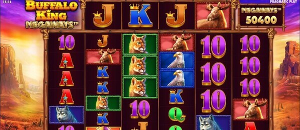 Buffalo King Megaways – online slot s bonusem za registraci zdarma