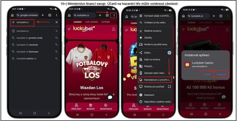 LuckyBet Android