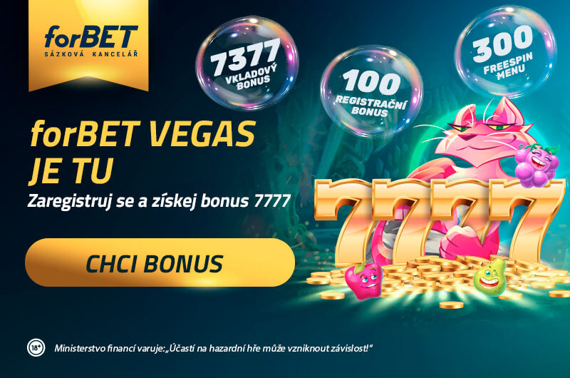 Klikněte zde a získejte registrační bonusy ve forBET casinu.