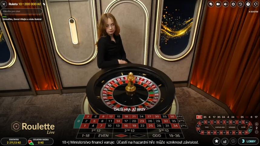 U MerkurXtip si můžete zahrát i v live casinu s pravými krupiéry