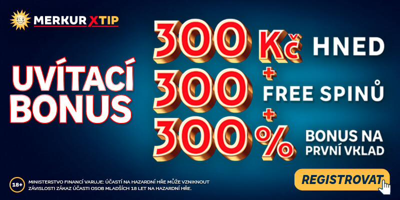 MerkurXtip: bonusová nabídka pro nové hráče – AKTUÁLNĚ