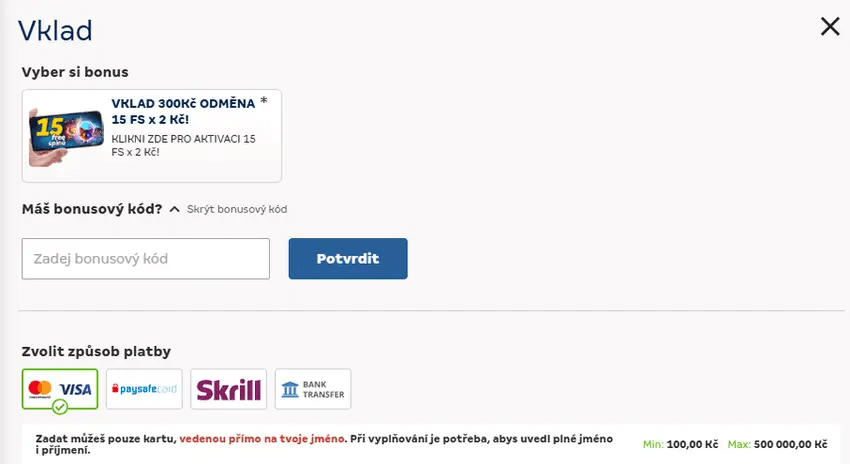 Merkur Xtip promo kód