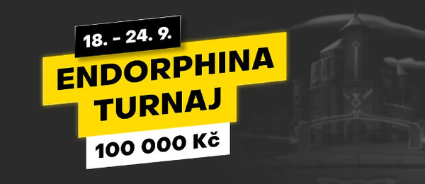 Zahrajte si u Fortuny Endorphina turnaj s dotací 100 000 Kč