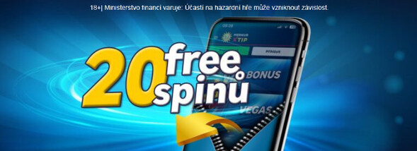 Získejte 20 FREE spinů za vklad 500 Kč