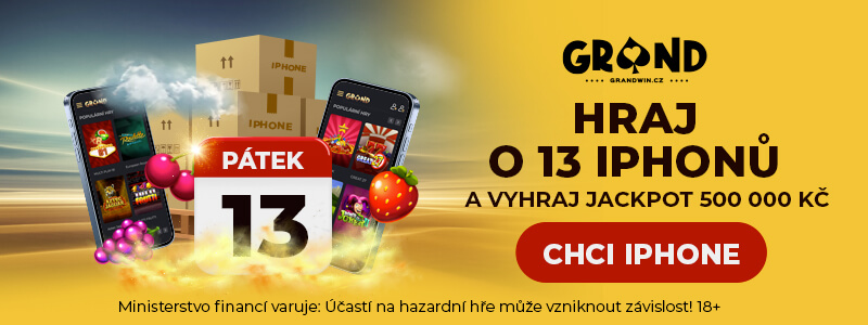 Pátek 13. v casinu Grandwin