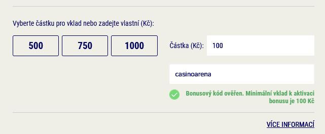 Použijte Sazka promo kód a získejte 50 free spinů