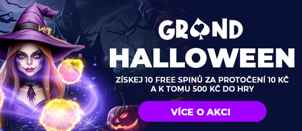 Grandwin Halloween s free spiny a bonusy