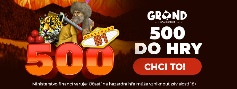 Získejte 500 Kč do hry