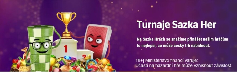 Casino turnaje u Sazka Her o 200 000 Kč