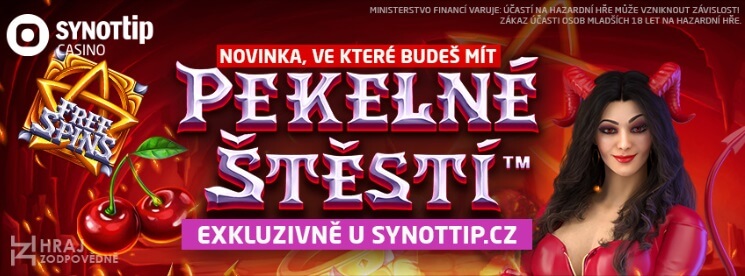 Pobavte se u nových her v online casinu SYNOT TIP.