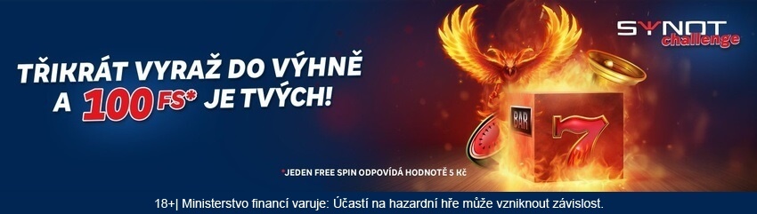 AKCE – Získejte 100 free spinů (1 FS = 5 Kč) v casinu MerkurXtip.