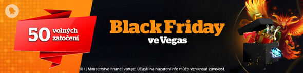 Black Friday v casinu Chance Vegas: získejte 50 free spinů