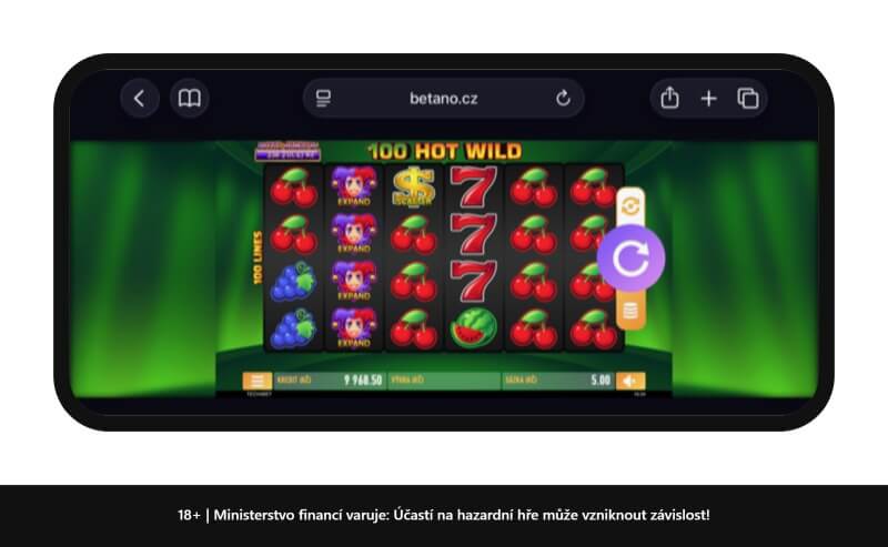 Výherní automat 100 Hot Wild