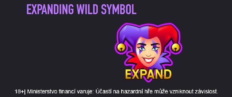 Expandující symbol wild