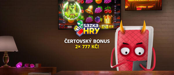 Čertovský bonus v casinu Sazka Hry