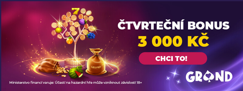 Grandwin čtvrteční bonus