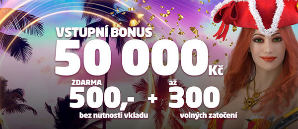 SYNOT TIP bonus za registraci 500,- a 300 free spinů