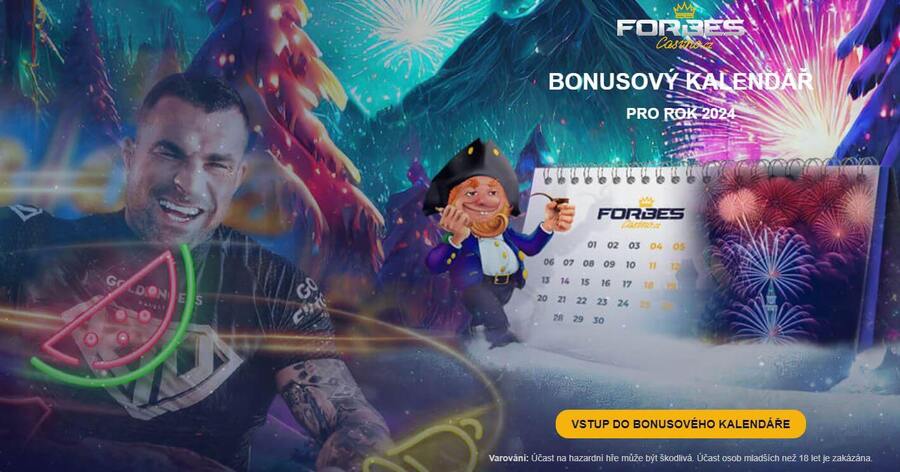 Forbes casino kalendář bonusů pro rok 2024