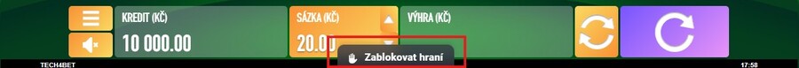Tlačítko Panic Button u Fortuny