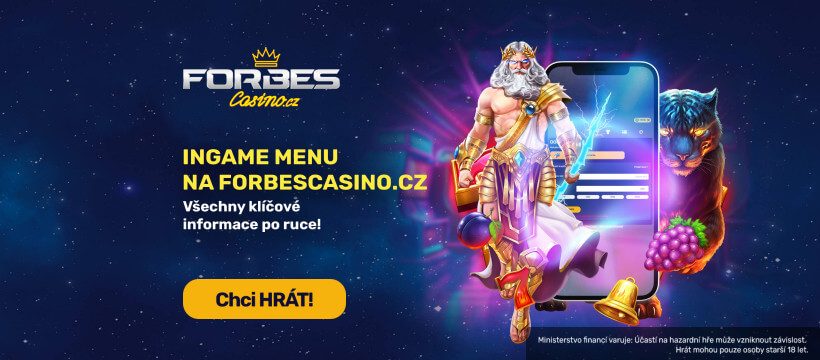 Forbescasino Ingame menu