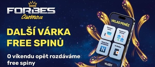 Víkend plný free spinů v casinu Forbes