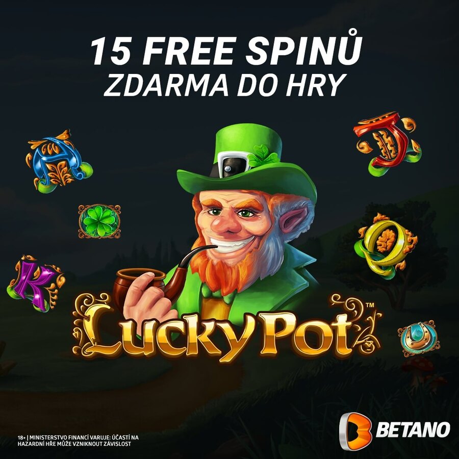 Získejte 15 free spinů zdarma u Betana